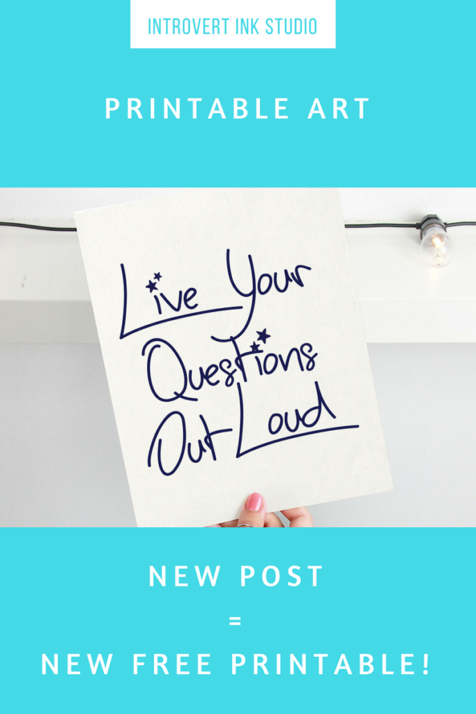 live your questions