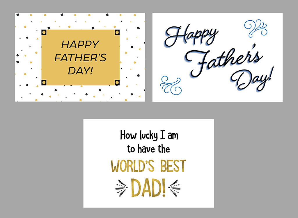 father's day cards