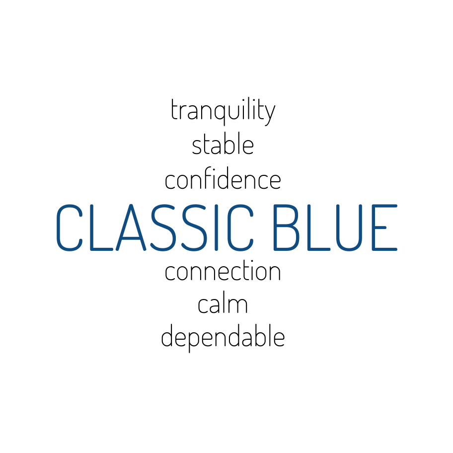 classic blue characteristics