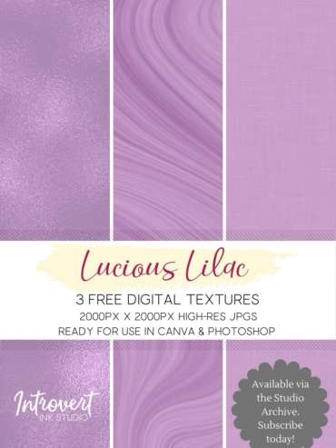 luscious lilac free digital download