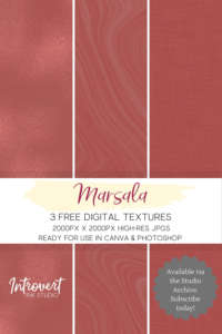 marsala free digital textures