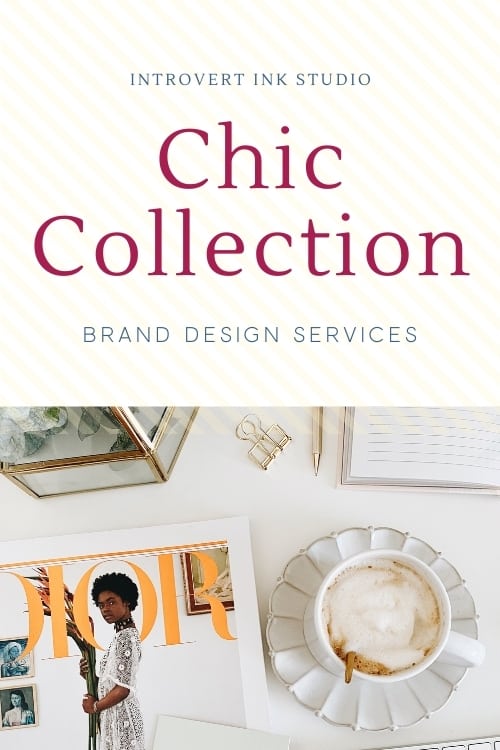 chic collection - brand design services