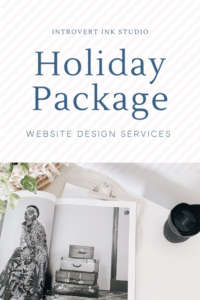 holiday package - website design services