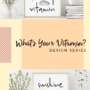 Design Series: What’s your vitamin?